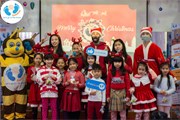 Vẽ tranh trên toan chủ đề Noel