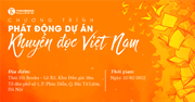 TS Nguyễn Mạnh Hùng: Lan tỏa văn hóa đọc, khuyến đọc 