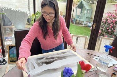 Họa sỹ Phương Bình với khoảng trời tuổi thơ 