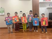 Ở lớp học vẽ vui vẻ 