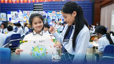 Tương lai xanh trong từng nét vẽ 